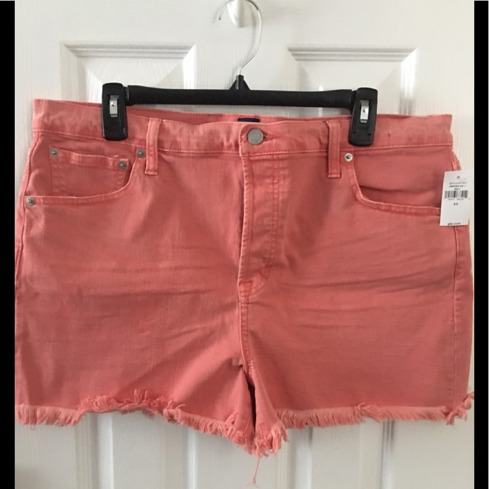 NWTS Gap denim frayed shorts
